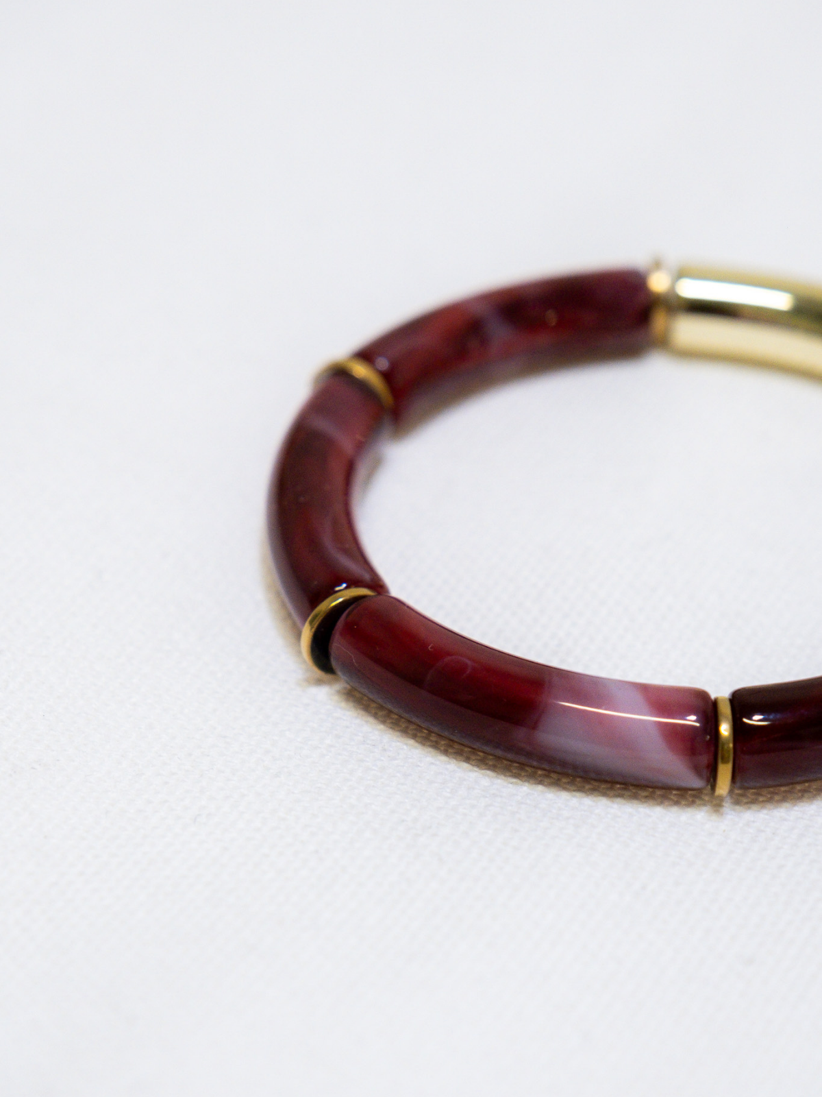 Bracelet 9 bordeaux