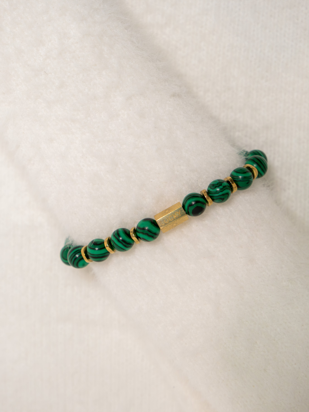 Bracelet Malachite pierres naturelles