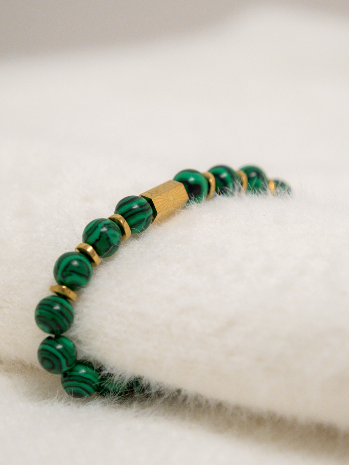 Bracelet Malachite pierres naturelles