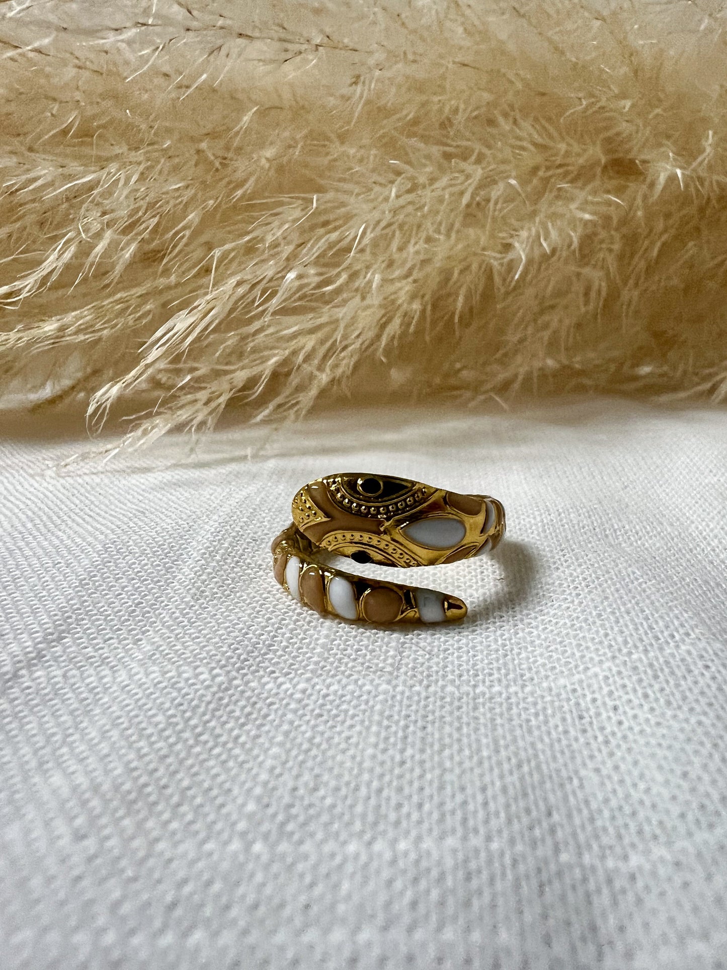 Bague 18 - Serpent bicolor