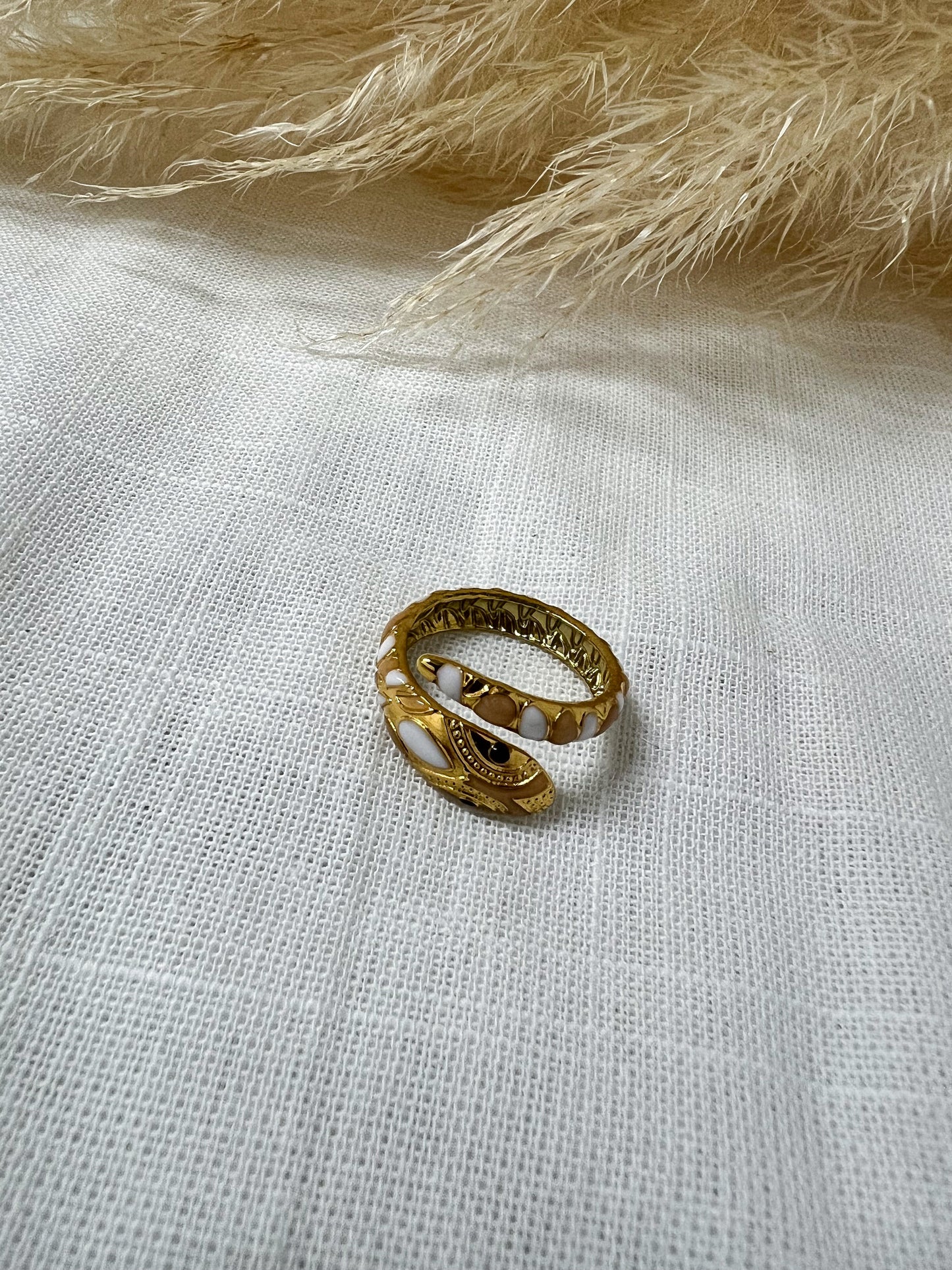 Bague 18 - Serpent bicolor