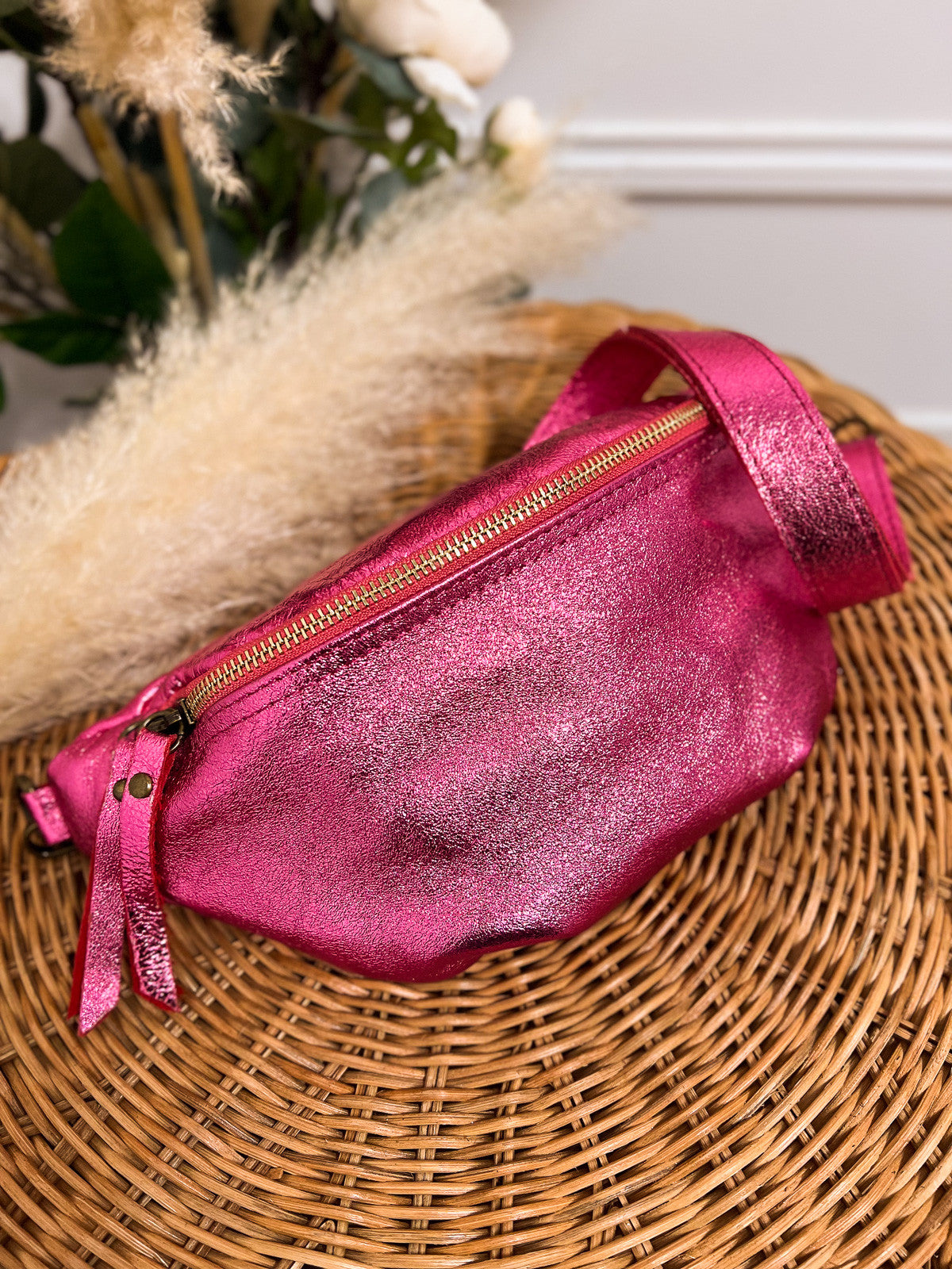 Fashion sac banane rose